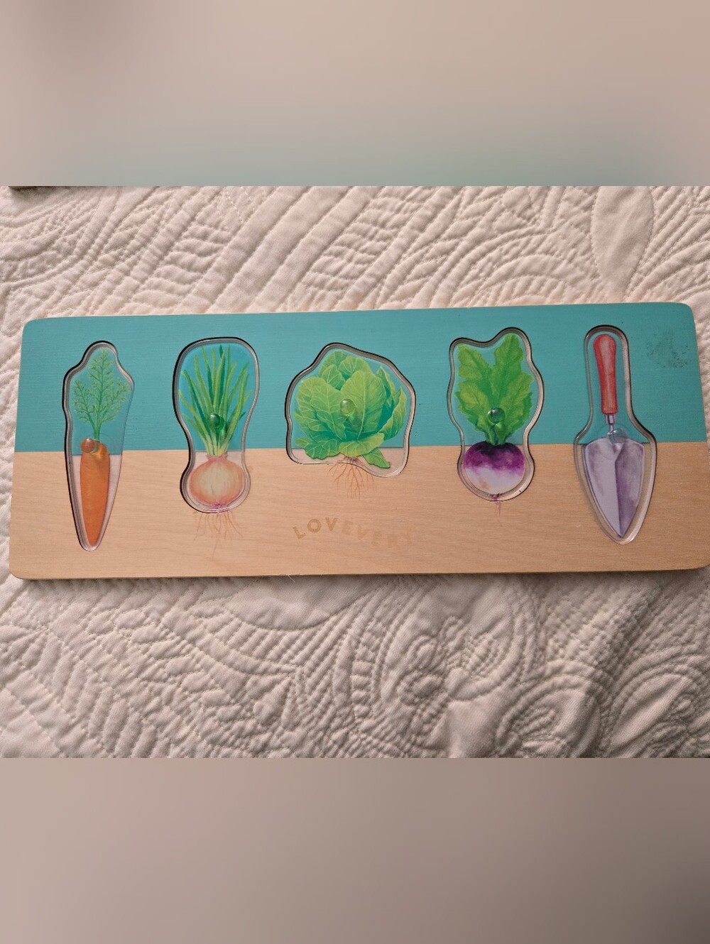 Wooden Vegetable Puzzle - Lovevery